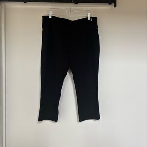 Black Cropped Leggings